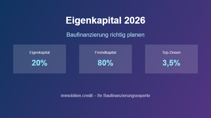 Immobilienfinanzierung 2026