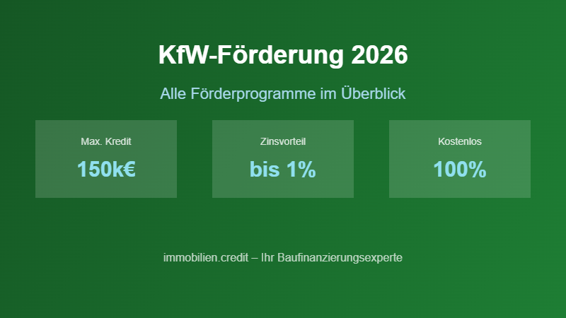 Immobilienfinanzierung 2026